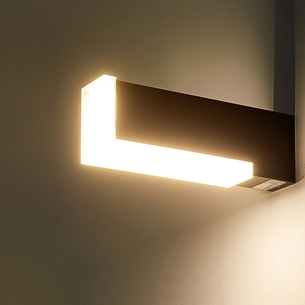 Modern Outdoor Wall Lamp | Geometric Design with Durable Metal & Acrylic | Stylish Illumination for Patios and Backyards 7