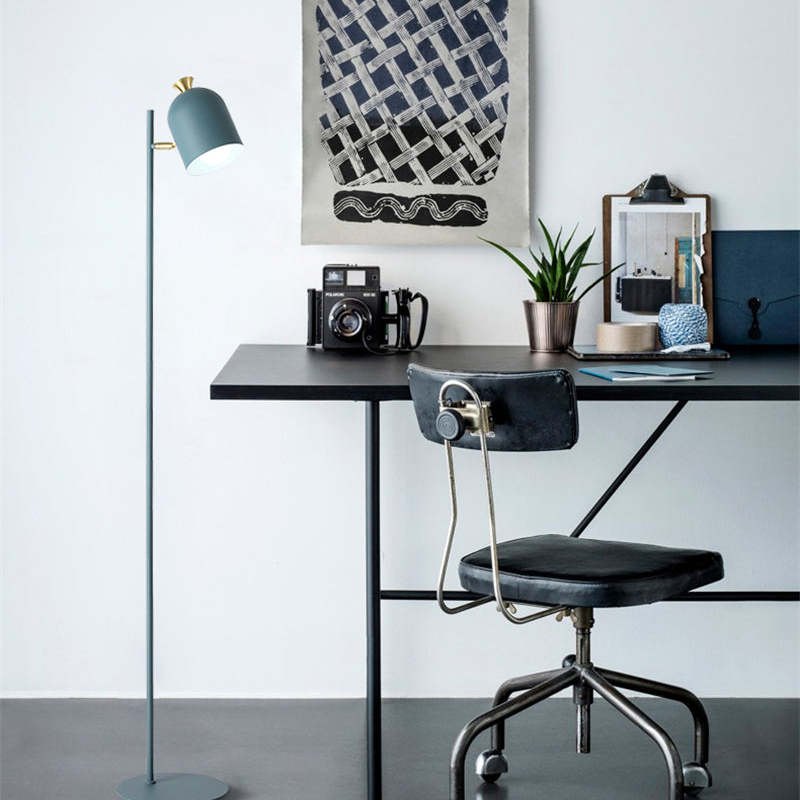 Morandi | Modern Floor Lamp with Adjustable Height & Metal Finish | Stylish Lighting for Bedroom and Living Room 3