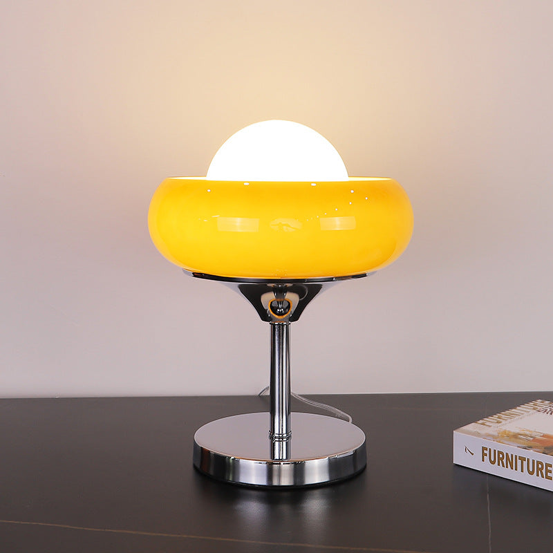 Morandi | Modern Stained Glass Floor Lamp with Gilded Design | Elegant Lighting for Living Rooms and Bedrooms 2