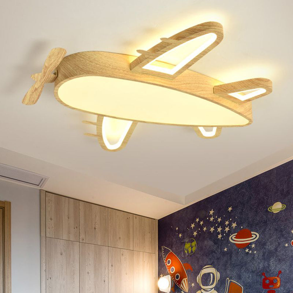 Muto | Modern Art Deco Ceiling Light with Rustic Wood Accents | Elegant Design for Cozy Spaces 7