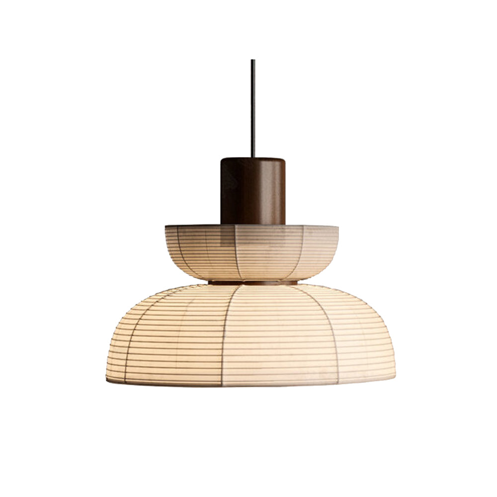 Muto | Retro Pendant Light with Fabric & Metal Design | Elegant Lighting for Living Spaces 6