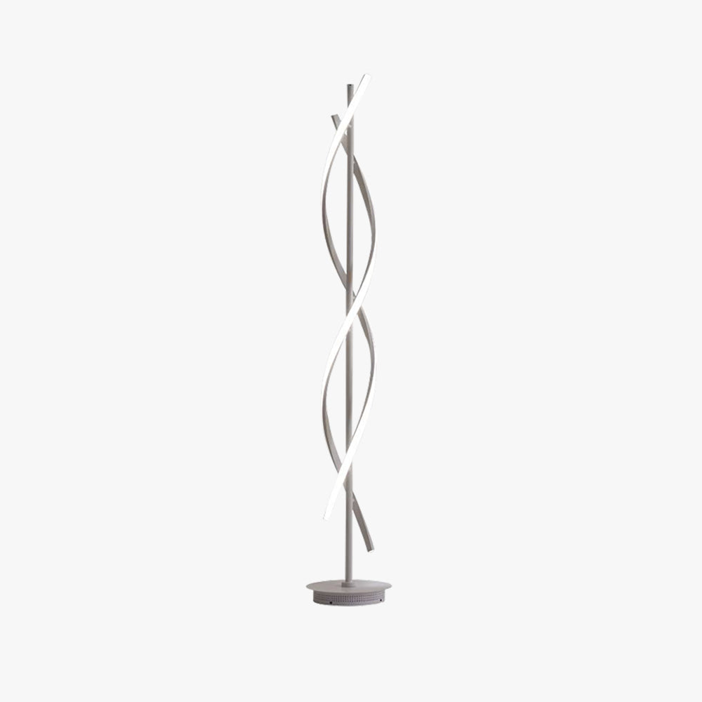 Postmodern | Black Floor Lamp with Acrylic Shade & Dimmable Feature | Stylish Lighting for Living Room 1