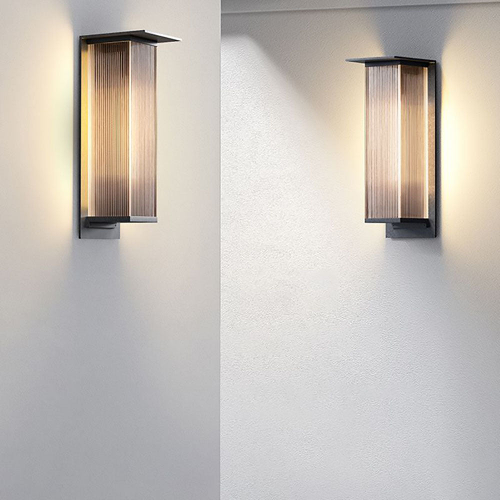 Ray Collection | Modern Outdoor Wall Lamp with Bright Illumination | Elegant Design for Courtyards and Terraces 3