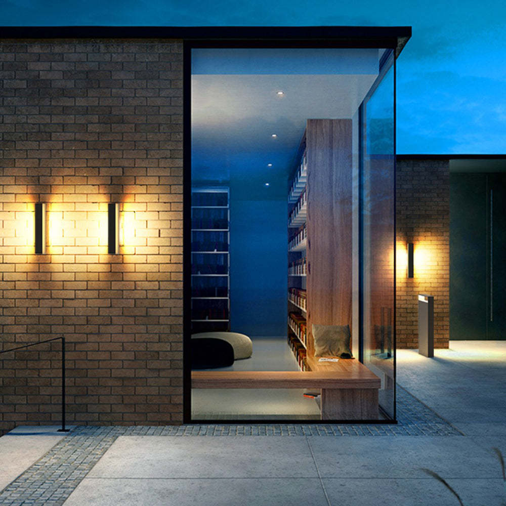 Ray Collection | Modern Outdoor Wall Lamp with Hollow Design | Waterproof Fixture for Versatile Lighting 2