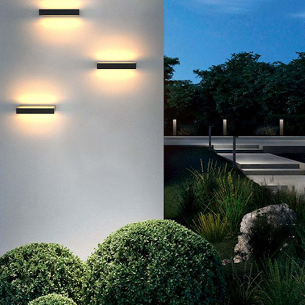 Ray Collection | Modern Outdoor Wall Lamp with Hollow Design | Waterproof Fixture for Versatile Lighting 4
