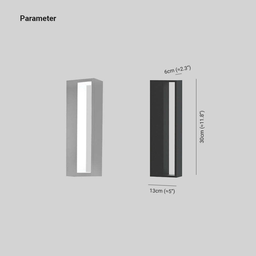 Ray Collection | Modern Outdoor Wall Lamp with Hollow Design | Waterproof Fixture for Versatile Lighting 5