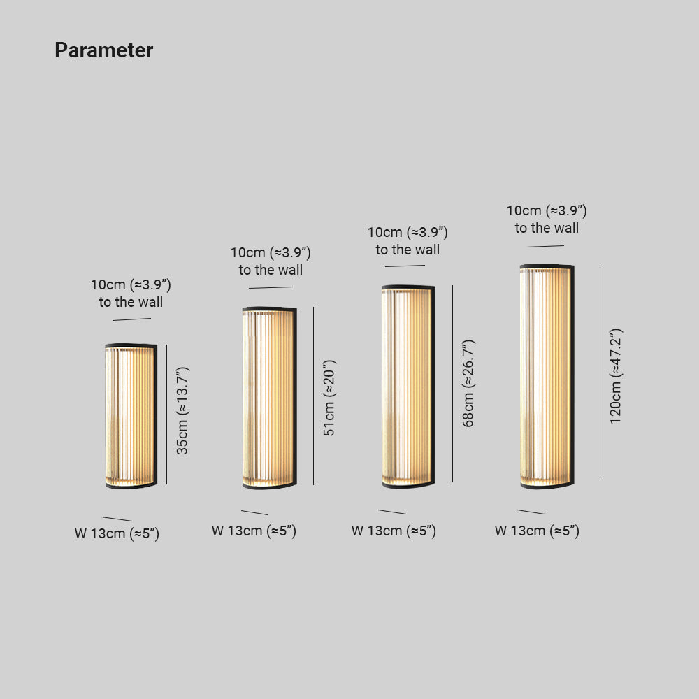 Ray Collection | Modern Outdoor Wall Lamp with IP65 Rating | Durable & Stylish Exterior Lighting for All-Weather Use 5