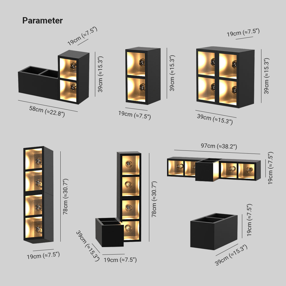 Ray Collection | Modern Outdoor Wall Lamp with Warm Light | Durable Metal & Glass Design for Elegant Outdoor Spaces 5