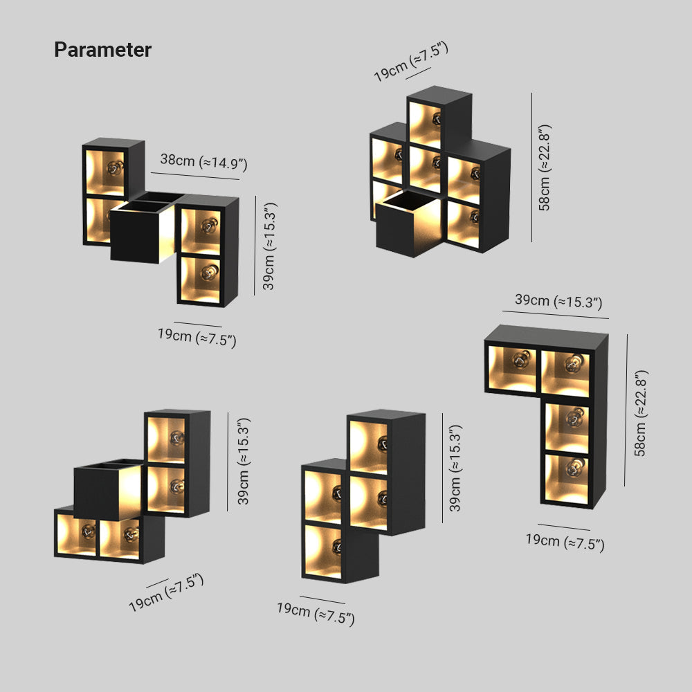 Ray Collection | Modern Outdoor Wall Lamp with Warm Light | Durable Metal & Glass Design for Elegant Outdoor Spaces 6