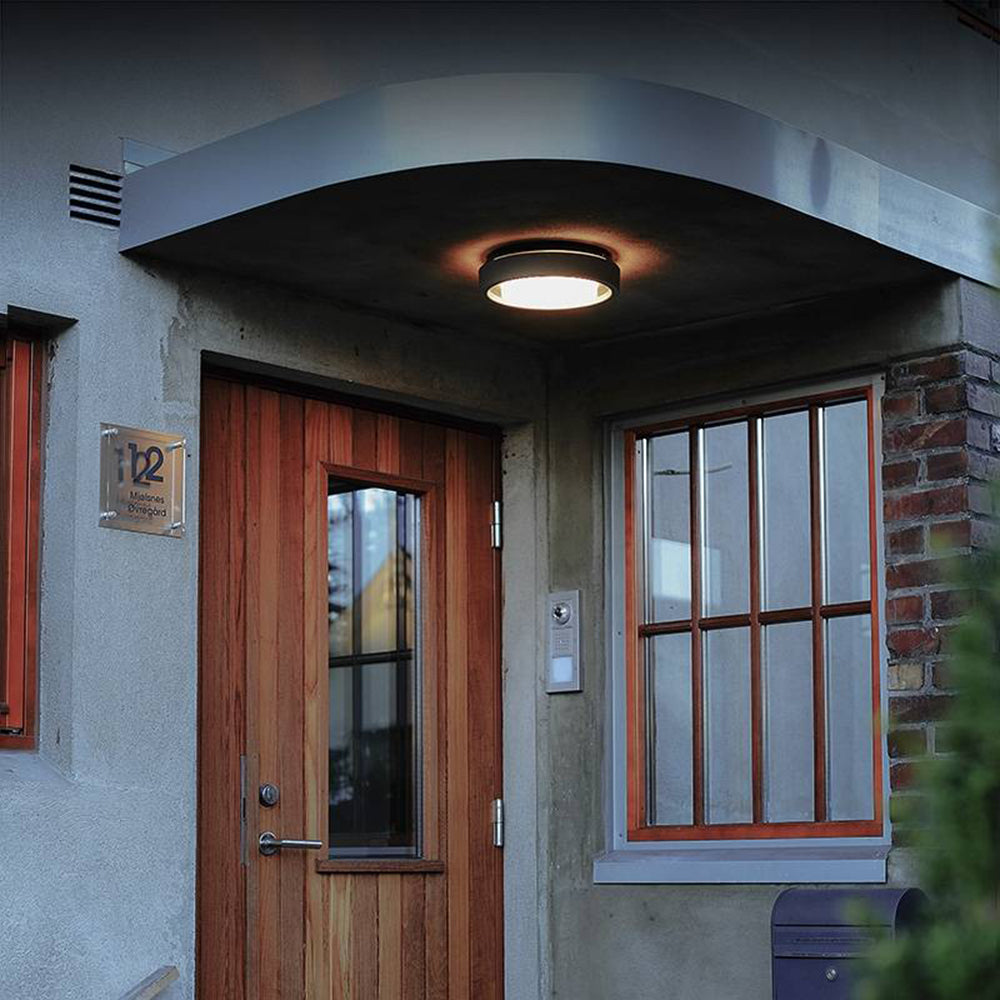 Ray Collection | Modern Outdoor Wall Lantern with Warm Light | Durable IP65 Rated for Elegant Outdoor Illumination 1