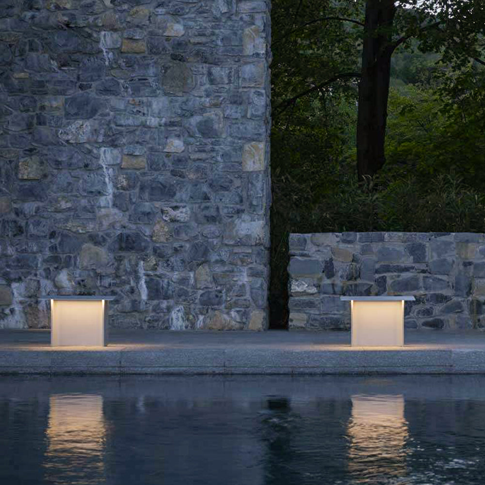 Ray Collection | Modern Rectangular Solar Outdoor Path Light with Stylish Design | Elegant Illumination for Gardens 0