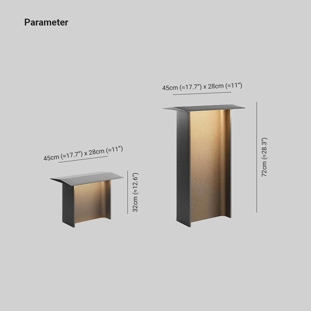 Ray Collection | Modern Rectangular Solar Outdoor Path Light with Stylish Design | Elegant Illumination for Gardens 3