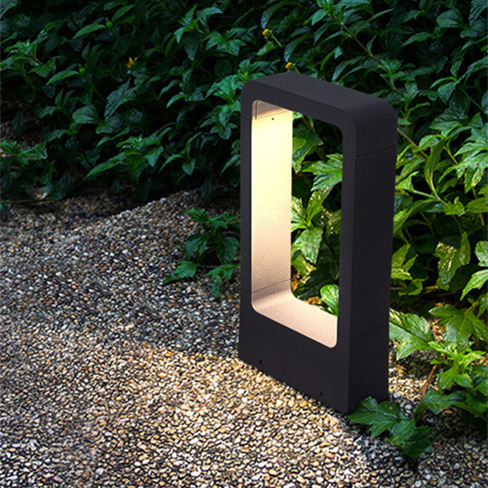 Ray Collection | Outdoor Path Light with Unique Hollow Design | Elegant Illumination for Gardens 0