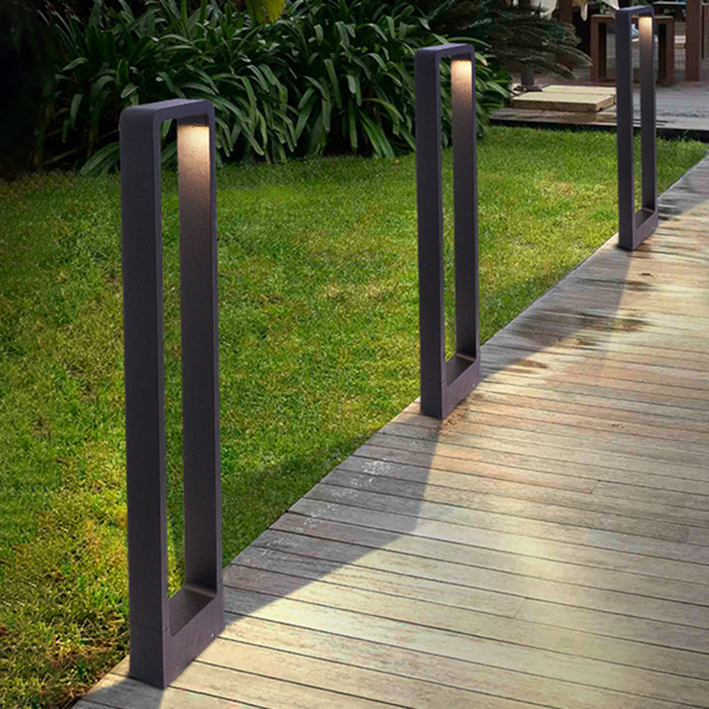 Ray Collection | Outdoor Path Light with Unique Hollow Design | Elegant Illumination for Gardens 3