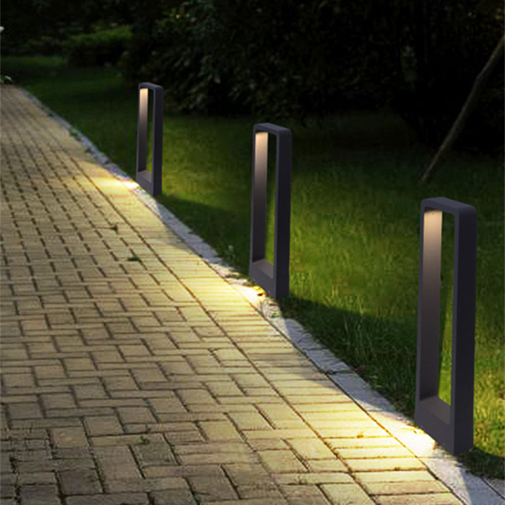Ray Collection | Outdoor Path Light with Unique Hollow Design | Elegant Illumination for Gardens 4