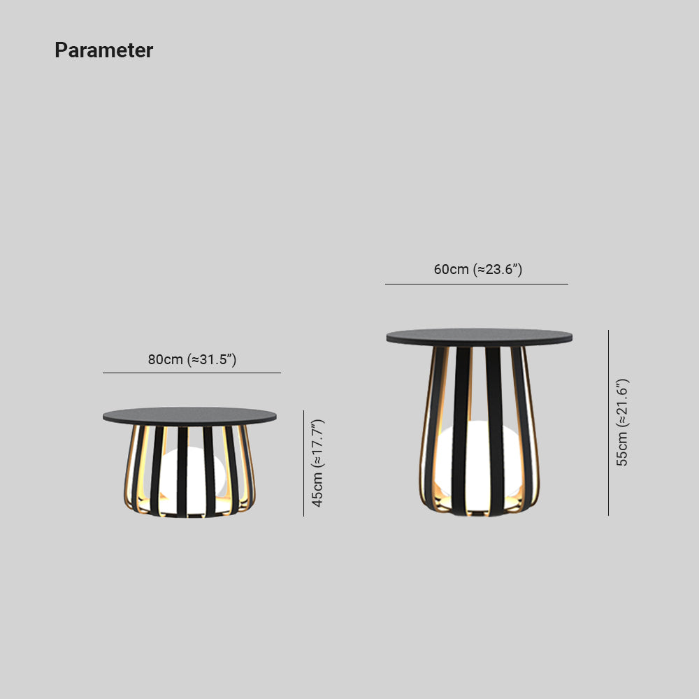 Ray Collection | Outdoor Solar Floor Lamp with Durable Metal Design | Stylish Lighting for Patios and Porches 3