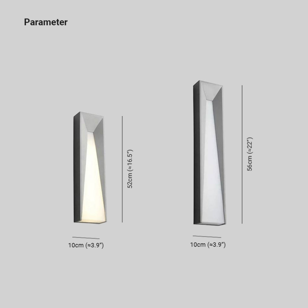 Ray Collection | Outdoor Wall Lamp with IP65 Rating | Durable Metal Design for All-Weather Use 3