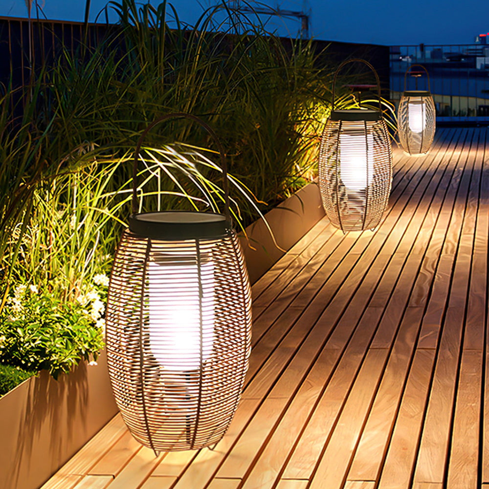 Ray Collection | Rattan Floor Lamp with Durable Metal Base | Stylish Lighting for Home Decor 0