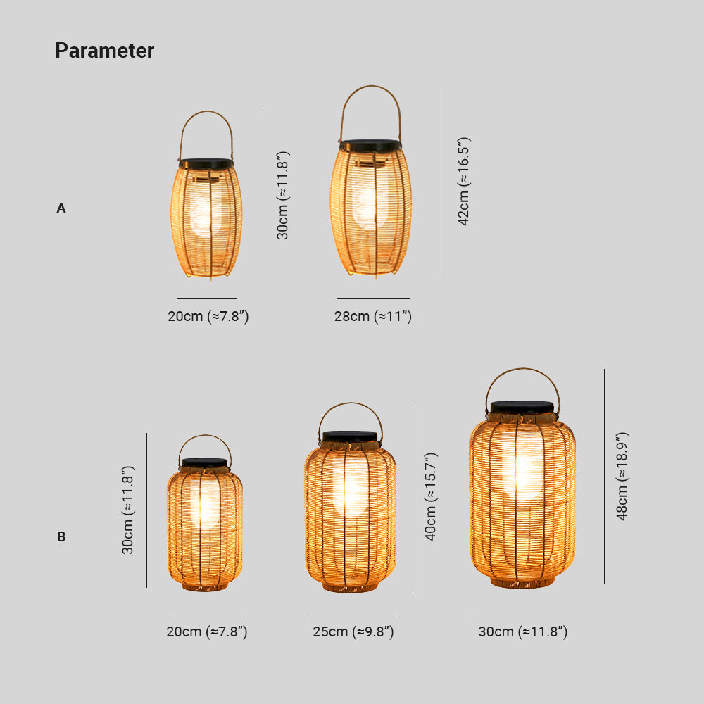 Ray Collection | Rattan Floor Lamp with Durable Metal Base | Stylish Lighting for Home Decor 5