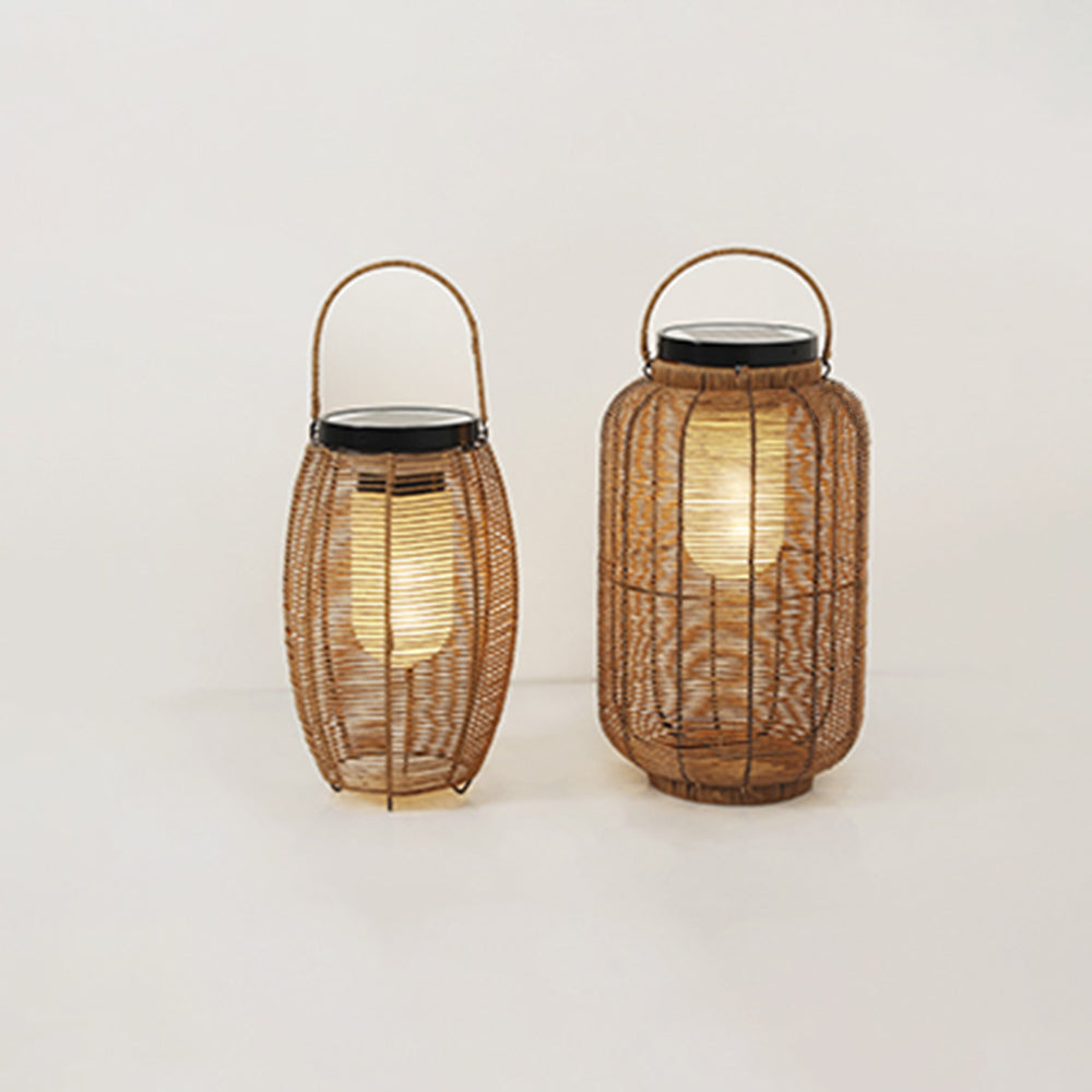 Ray Collection | Rattan Floor Lamp with Durable Metal Base | Stylish Lighting for Home Decor 8
