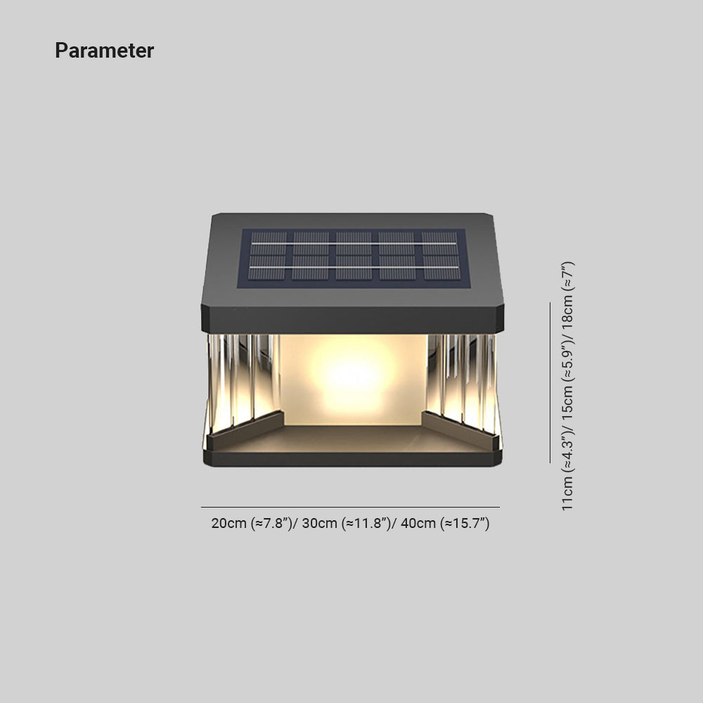 Ray Collection | Solar Garden Lights with Warm Glow & Durable Metal Design | Enhance Outdoor Ambiance 4
