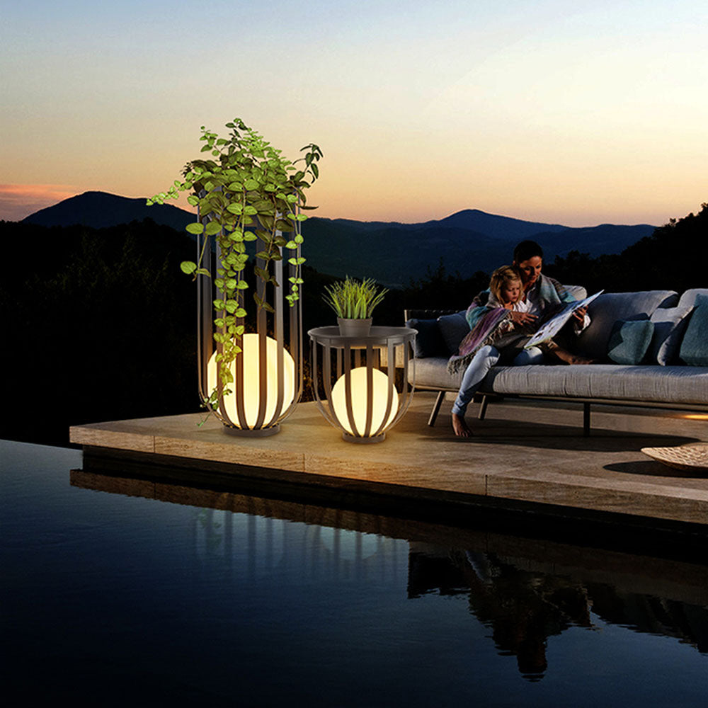 Ray Collection | Solar Outdoor Floor Lamp with Modern Design | Stylish Lighting for Outdoor Spaces 2