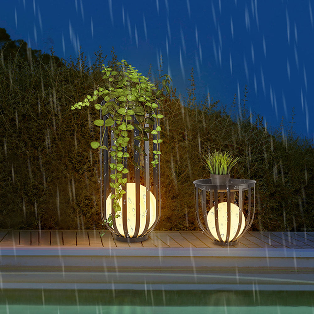 Ray Collection | Solar Outdoor Floor Lamp with Modern Design | Stylish Lighting for Outdoor Spaces 4