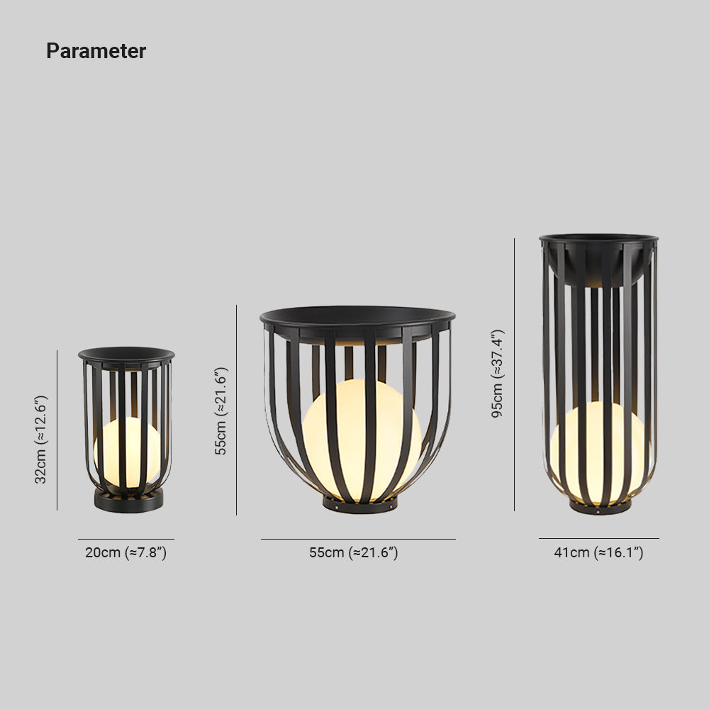 Ray Collection | Solar Outdoor Floor Lamp with Modern Design | Stylish Lighting for Outdoor Spaces 5