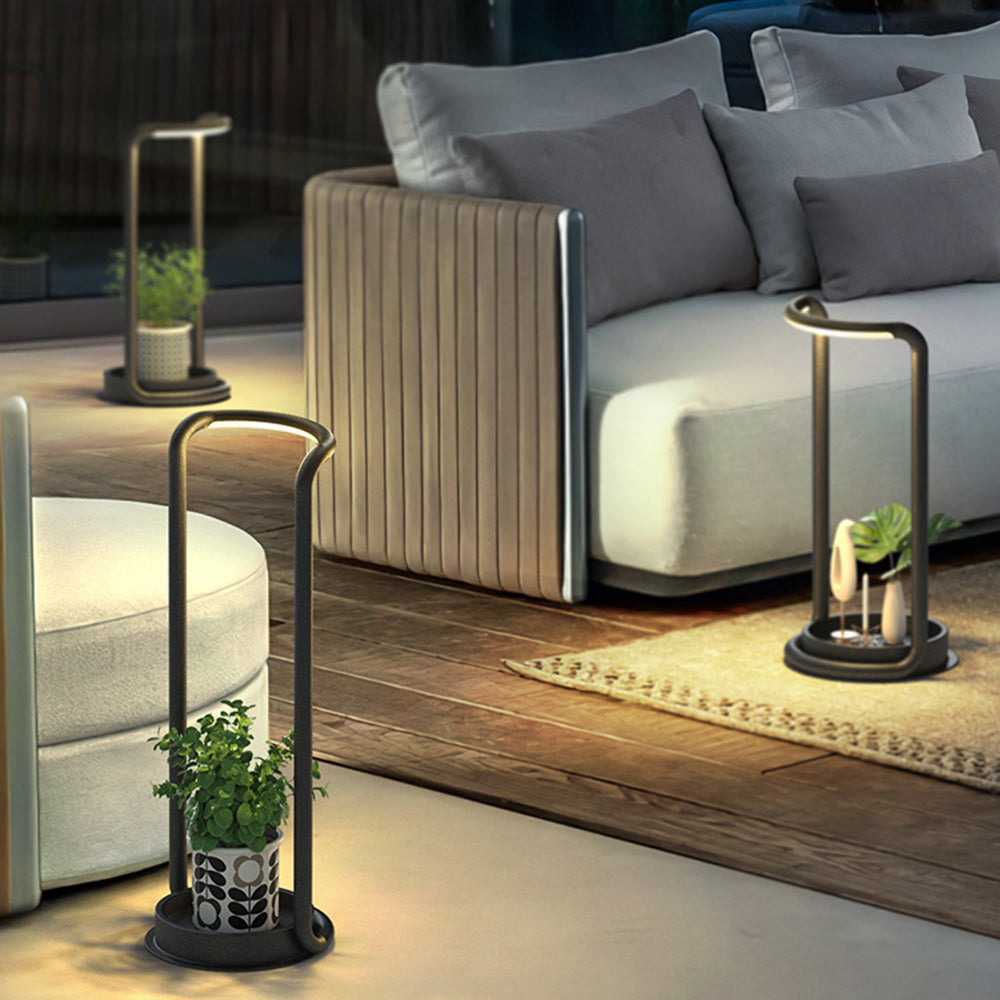 Ray Collection | Solar Outdoor Floor Lamp with Warm Light | Durable Design for Garden Ambiance 8