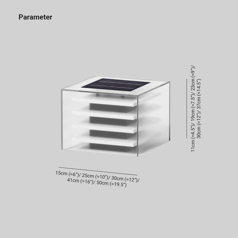 Ray Collection | Solar Outdoor Light Fixture with Durable Metal Frame | Elegant Black Design for Cozy Ambiance 4