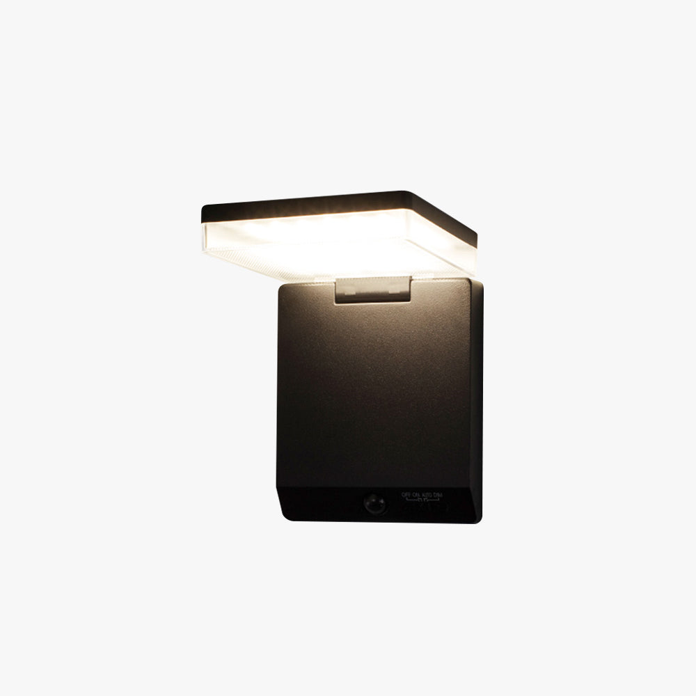 Ray Collection | Solar Outdoor Wall Lamp with Waterproof Design | Modern Minimalist Lighting for Patios and Gardens 1