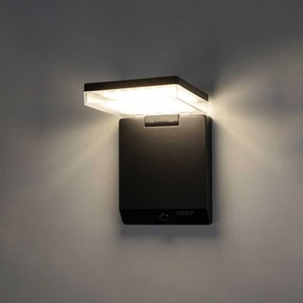 Ray Collection | Solar Outdoor Wall Lamp with Waterproof Design | Modern Minimalist Lighting for Patios and Gardens 6