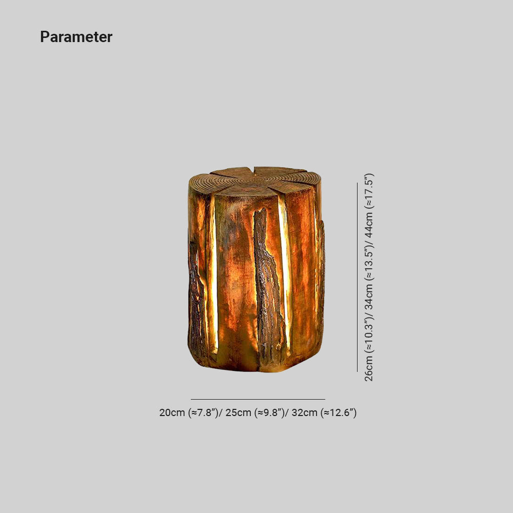 Ray | Outdoor Lamp with Rustic Wood Design & Soft Glow Illumination | Elegant Lighting for Serene Outdoor Spaces 4