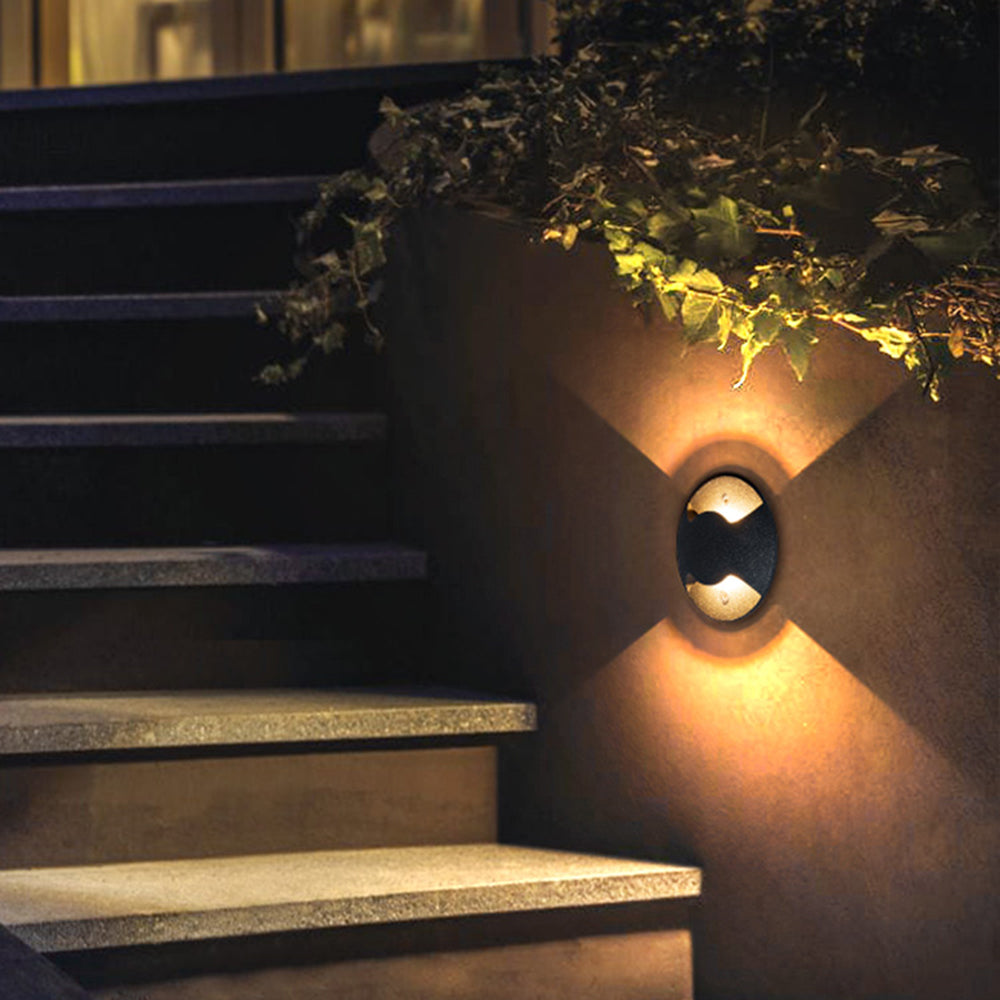 Ray | Outdoor Step Deck Light with Durable Metal & Glass Design | Elegant Lighting for Pathways and Garden Spaces 2