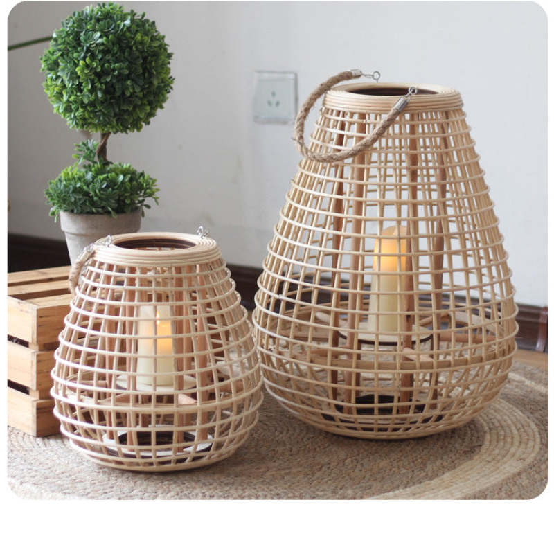 Ritta | Floor Lamp with Wood & Rattan Design | Stylish Lighting for Bedroom and Living Room 2