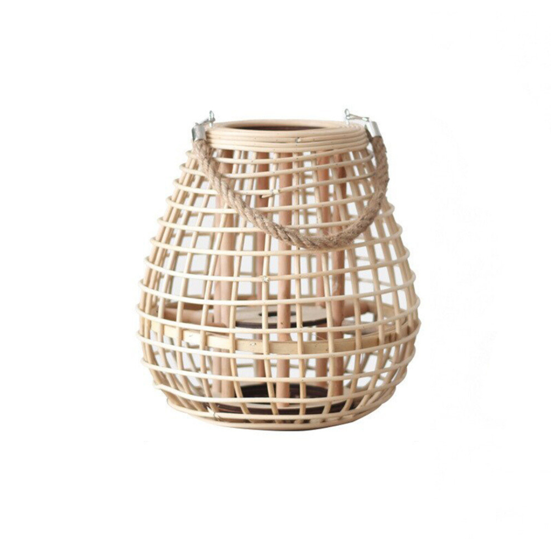 Ritta | Floor Lamp with Wood & Rattan Design | Stylish Lighting for Bedroom and Living Room 6
