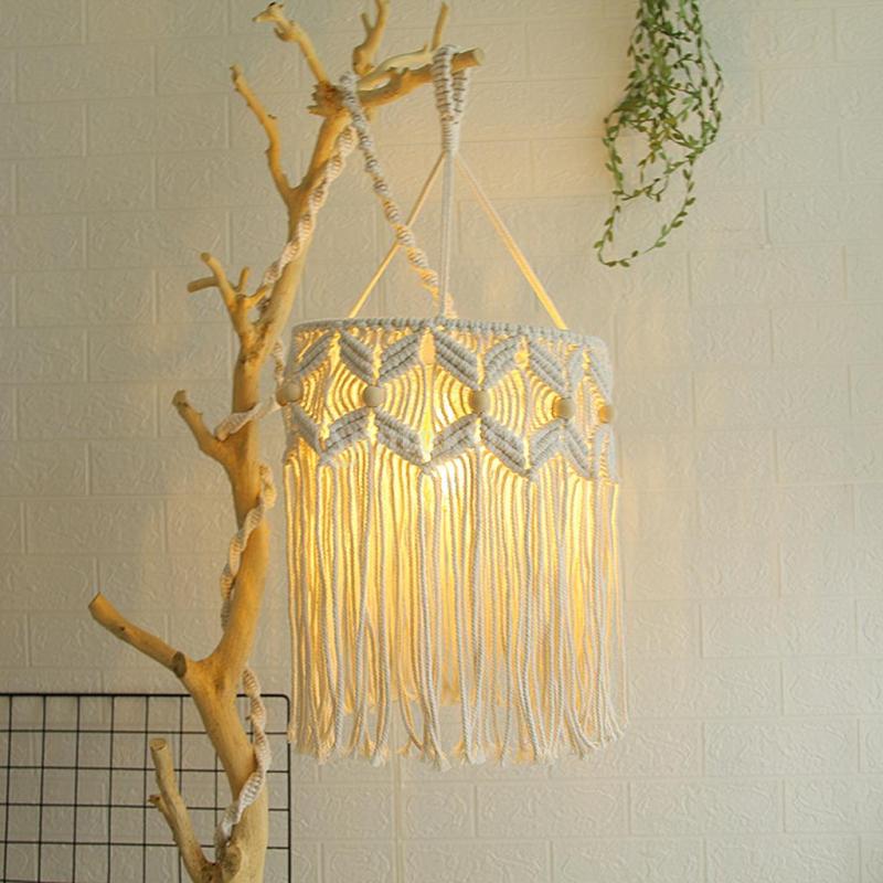 Ritta | Pendant Light with Cotton Rope Design | Stylish Illumination for Bedrooms and Living Rooms 3