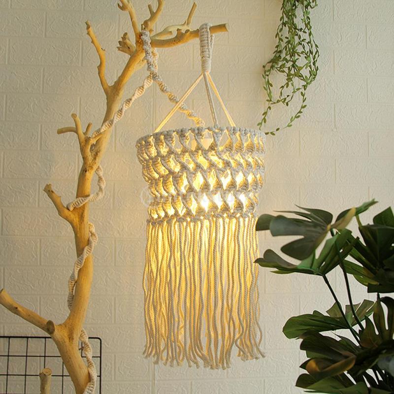 Ritta | Pendant Light with Cotton Rope Design | Stylish Illumination for Bedrooms and Living Rooms 4