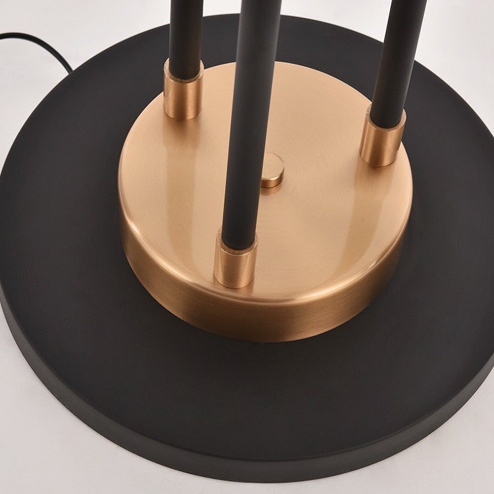Salgado Collection | Modern Tall Metal Floor Lamp with 3 Bulbs | Elegant Design for Living Room and Bedroom 5