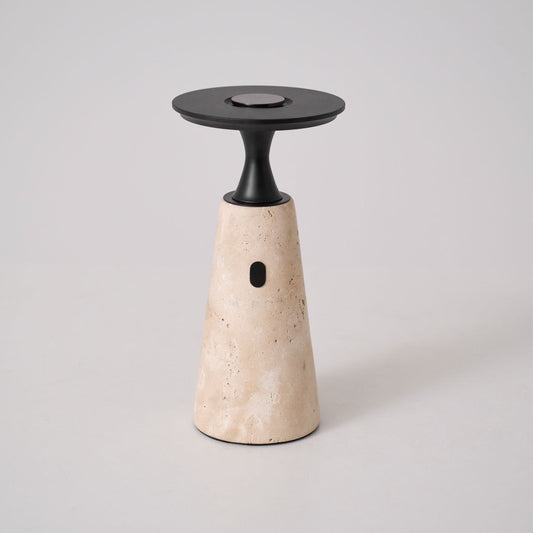 Sculptural Table Lamp with Integrated LED & Touch Control | Modern Bedside Lighting for Stylish Interiors 0