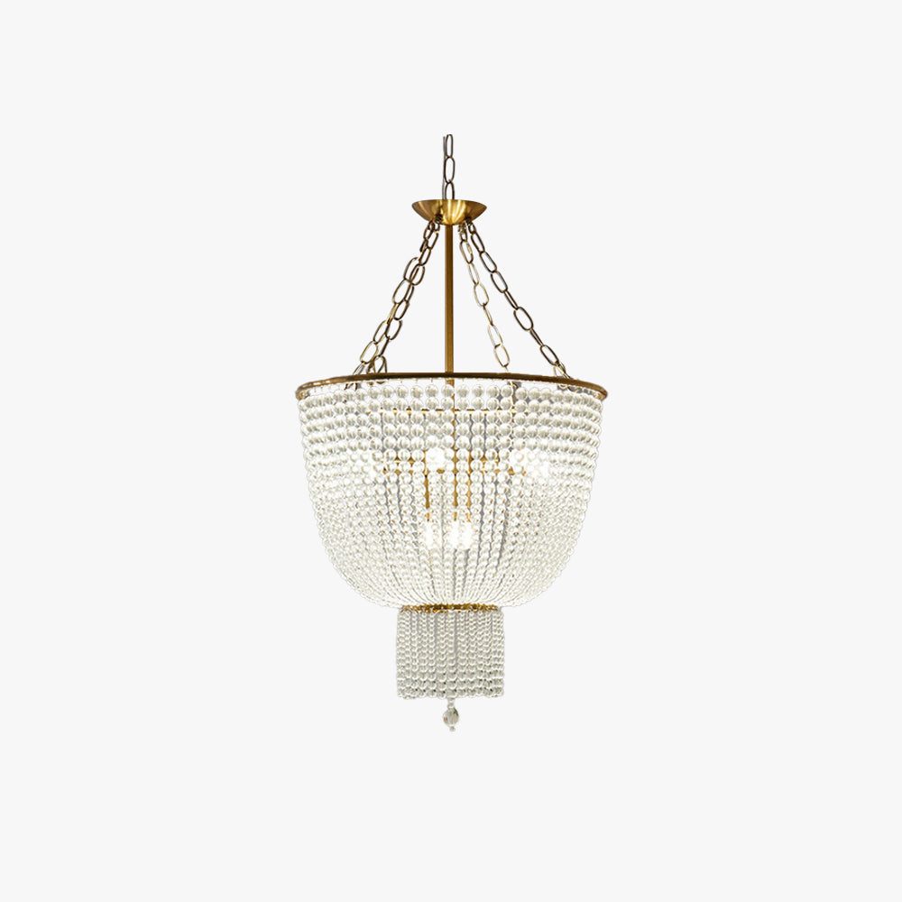 Silva Modern LED Chandelier | Dazzling Gold Crystal Design for Elegant Illumination 1