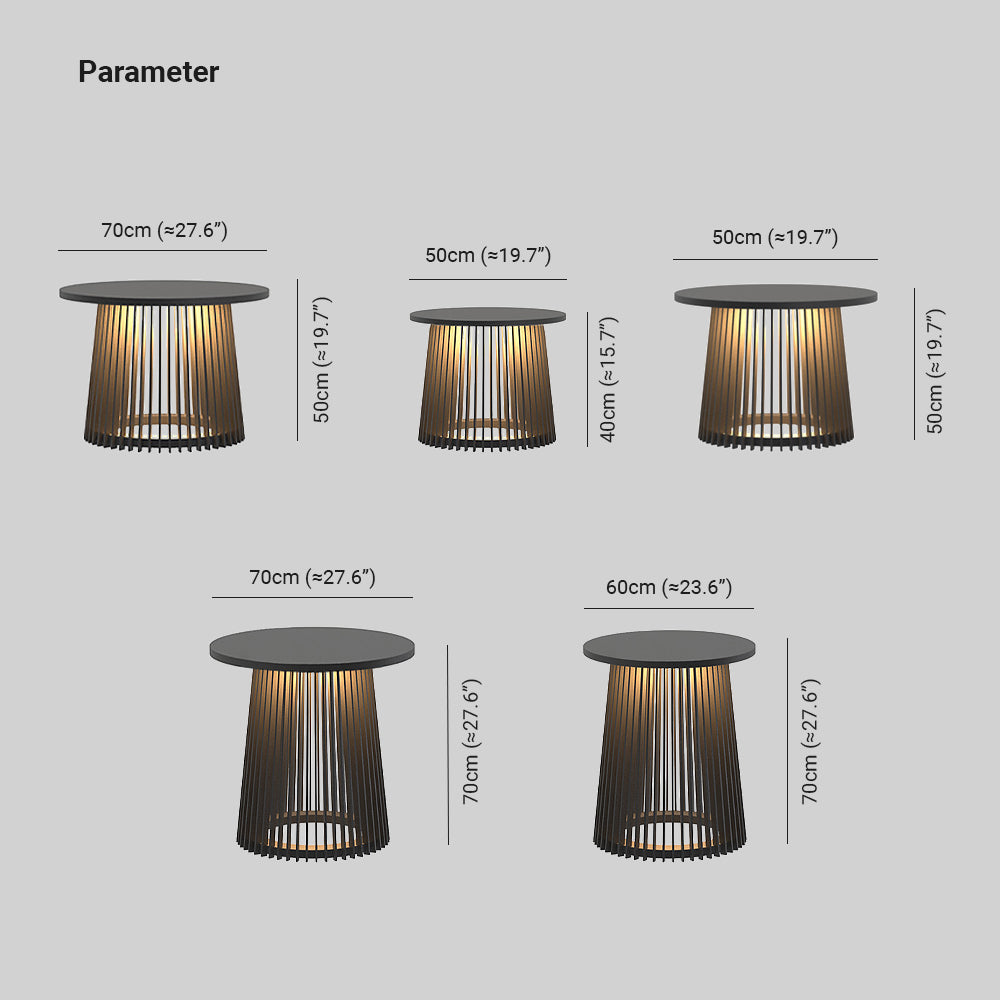 Solar Garden Lights | Outdoor Floor Lamp with Rechargeable Battery & Durable Design | Versatile Lighting for Patios 3