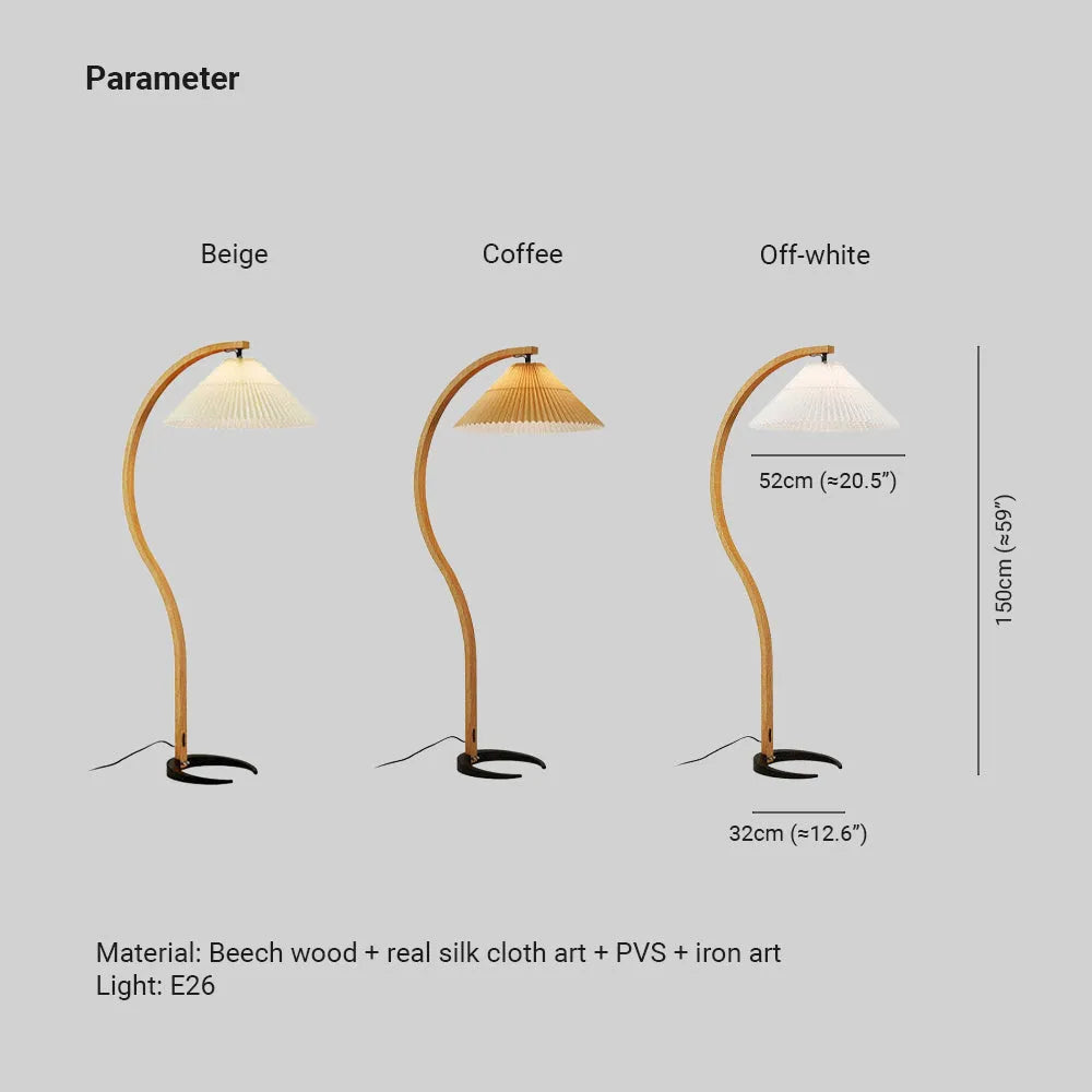 Stylish Modern Floor Lamp with Adjustable Brightness | Tripod Design for Living Room Ambiance 6