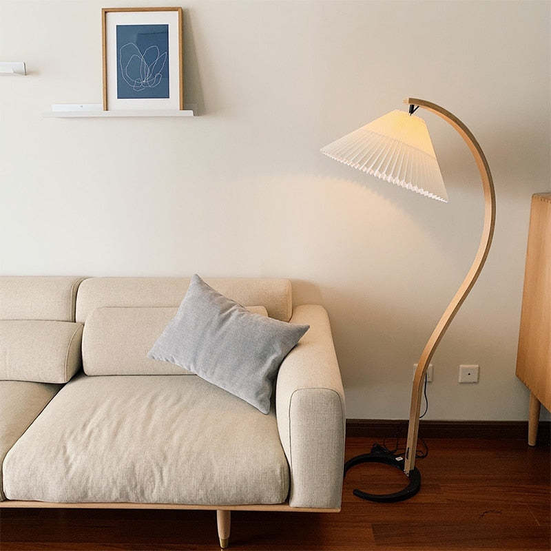 Stylish Modern Floor Lamp with Adjustable Brightness | Tripod Design for Living Room Ambiance 8