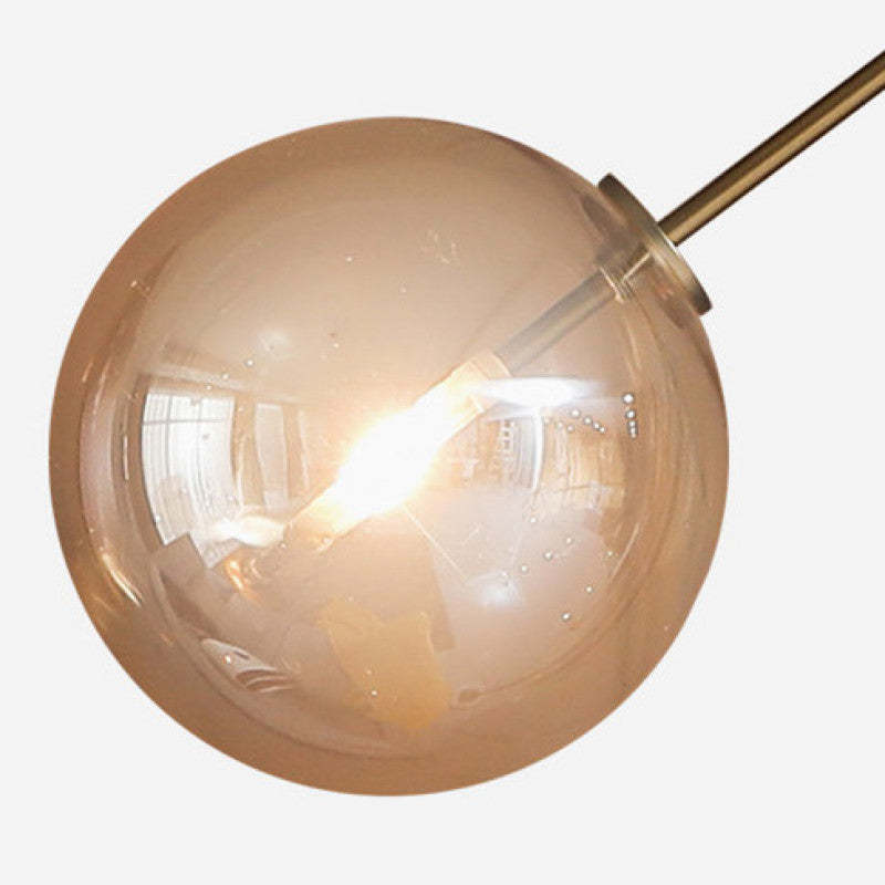 Valentina Collection | Gold Arc Floor Lamp with Unique Geometric Design | Elegant Lighting for Cozy Ambiance 6