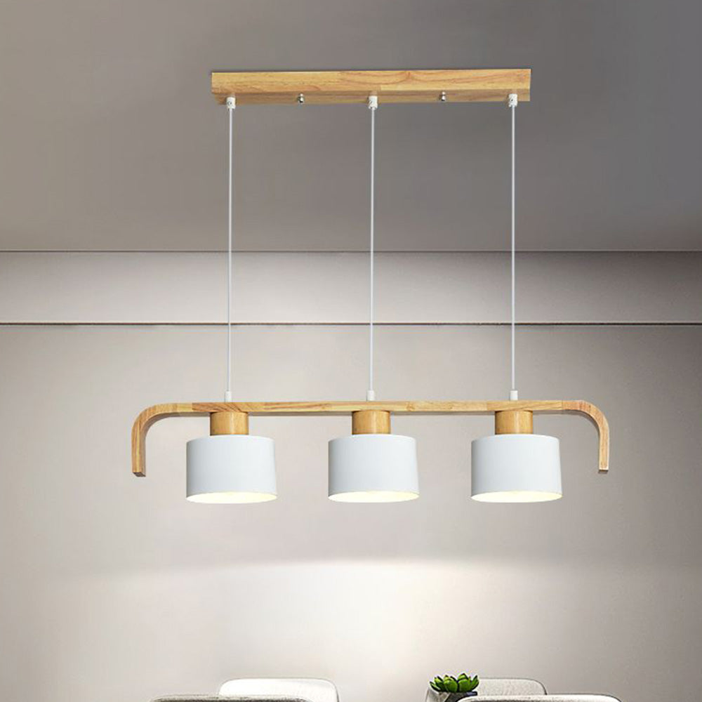 Valentina | Pendant Light with Bamboo Shade & Adjustable Height | Elegant Kitchen Pendant Lighting for Stylish Interiors 0