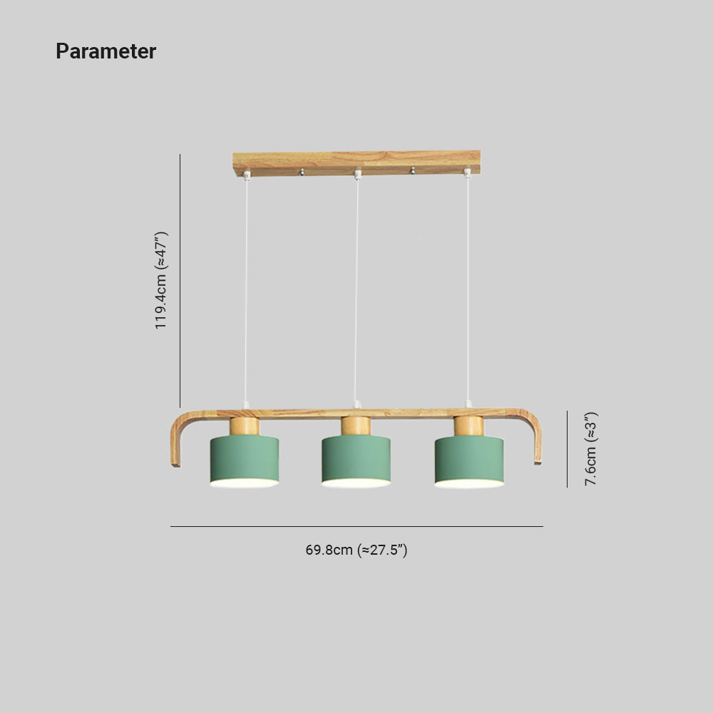 Valentina | Pendant Light with Bamboo Shade & Adjustable Height | Elegant Kitchen Pendant Lighting for Stylish Interiors 5