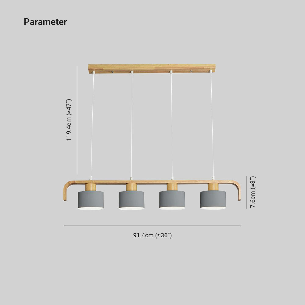 Valentina | Pendant Light with Bamboo Shade & Adjustable Height | Elegant Kitchen Pendant Lighting for Stylish Interiors 6