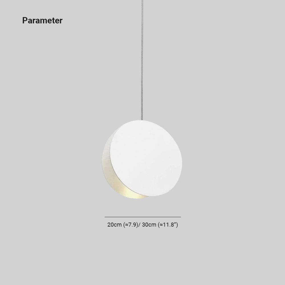 Valentina | Round Pendant Light with Metal Design & 6 Color Options | Modern Hanging Lights for Stylish Home Illumination 3